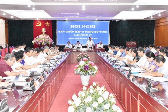 Hội nghị Ban Chấp hành Đảng bộ tỉnh lần thứ 17