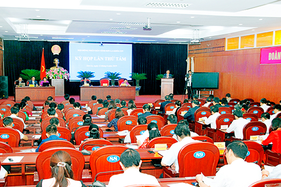 Kỳ họp thứ tám HĐND tỉnh Sơn La, khóa XIV