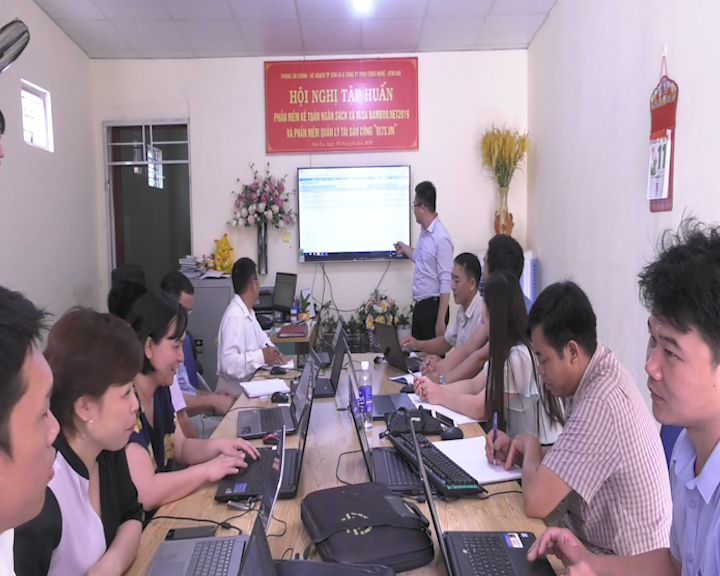Lớp tập huấn phần mềm kế toán ngân sách xã Misa bamboo.Net 2019 và  sử dụng phần mềm quản lý tài sản công