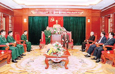 Đại tướng Đỗ Bá Tỵ, Thứ trưởng Bộ Quốc phòng, Tổng Tham mưu trưởng Quân đội nhân dân Việt Nam thăm và làm việc tại tỉnh ta 