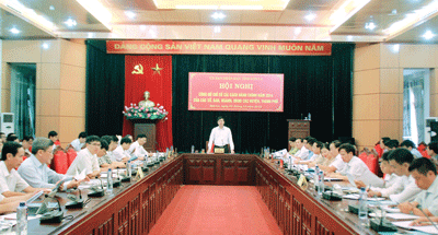 Hội nghị công bố chỉ số cải cách hành chính năm 2014 