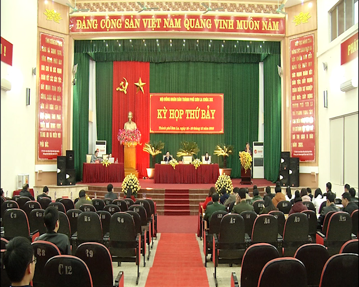 Kỳ họp thứ bảy HĐND thành phố Sơn La khoá XIX, nhiệm kỳ 2016 - 2021