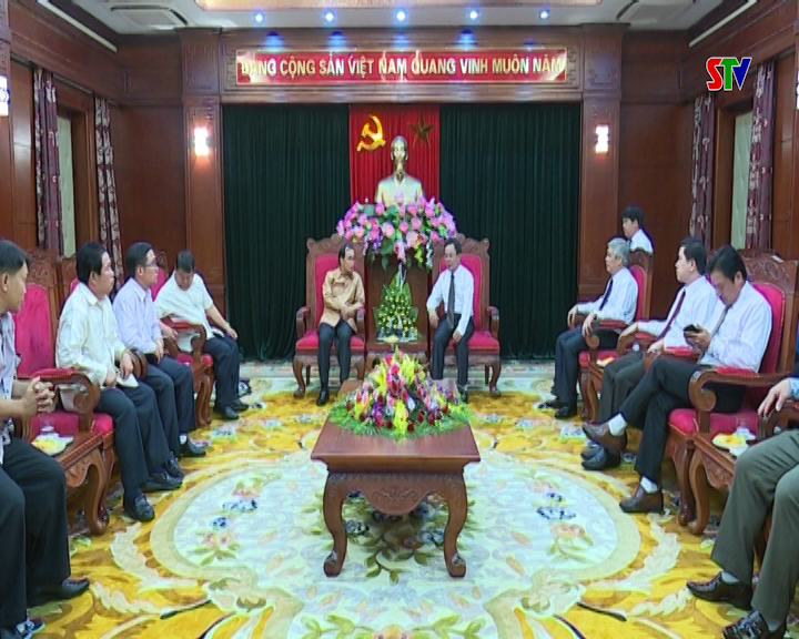 Đoàn đại biểu cấp cao 8 tỉnh Bắc Lào thăm tỉnh Sơn La