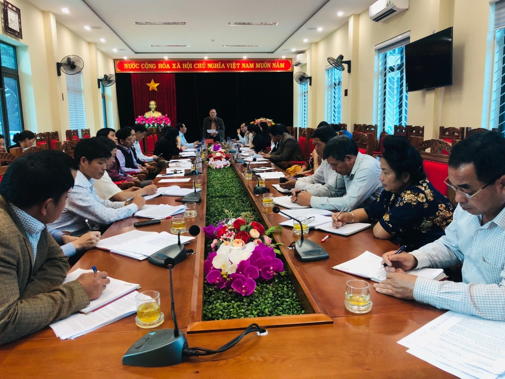 Họp rút kinh nghiệm kỳ họp thứ bảy, HĐND thành phố Sơn La khóa XIX