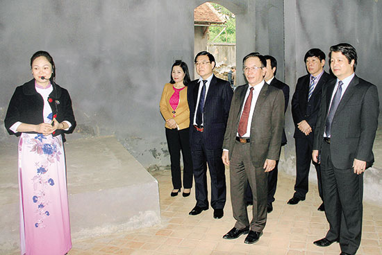 Đoàn công tác Tỉnh ủy Phú Thọ thăm và làm việc tại tỉnh ta