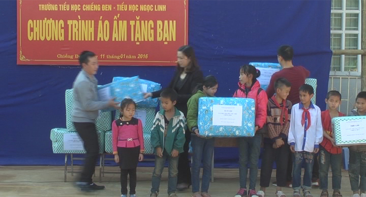Trường Tiểu học Ngọc Linh tổ chức chương trình từ thiện 