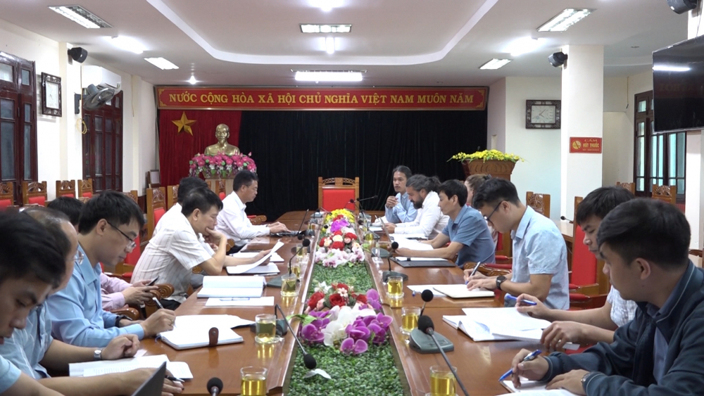 Đoàn công tác cơ quan phát triển Pháp (AFD) làm việc với Thành phố Sơn La