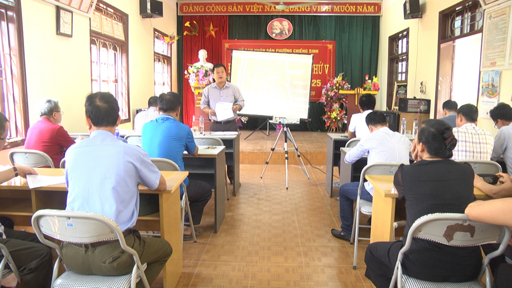 UBND thành phố tổ chức công bố quy hoạch đồ án điểm TĐC tập trung đô thị Noong Đúc, phường Chiềng Sinh thành phố Sơn La