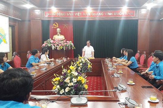 Thường trực tỉnh ủy gặp mặt Đoàn đại biểu LĐLĐ tỉnh dự Đại hội XII Công đoàn Việt Nam