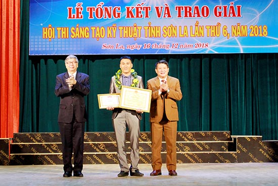 Lễ tổng kết và trao giải Hội thi Sáng tạo kỹ thuật tỉnh Sơn La lần thứ 6, năm 2018