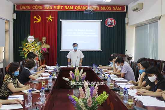 Đồng chí Phó Chủ tịch UBND tỉnh Sơn La làm việc với Sở Thông tin và Truyền thông