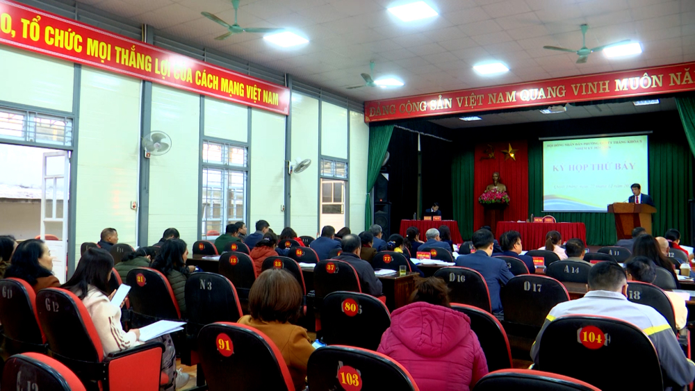 Kỳ họp thứ 7, HĐND phường Quyết Thắng khoá X, nhiệm kỳ 2021-2026