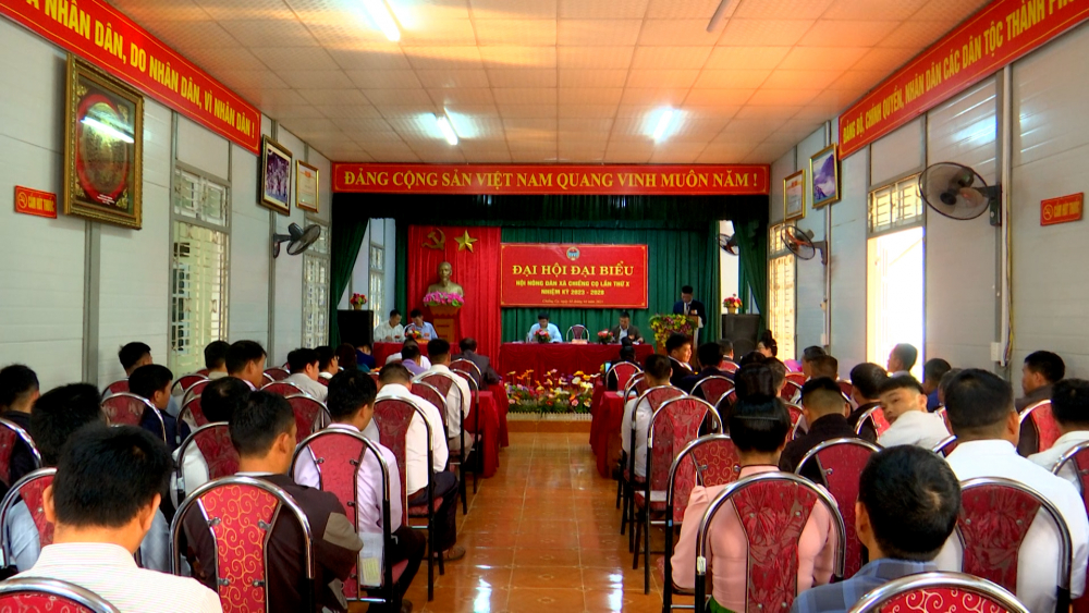 Đại hội Đại biểu Hội Nông dân xã Chiềng Cọ lần thứ X, nhiệm kỳ 2023-2028