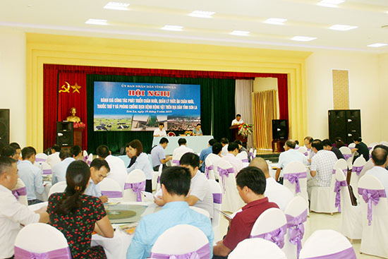 Hội nghị đánh giá công tác phát triển chăn nuôi, thuốc thú y và phòng, chống bệnh động vật trên địa bàn tỉnh Sơn La