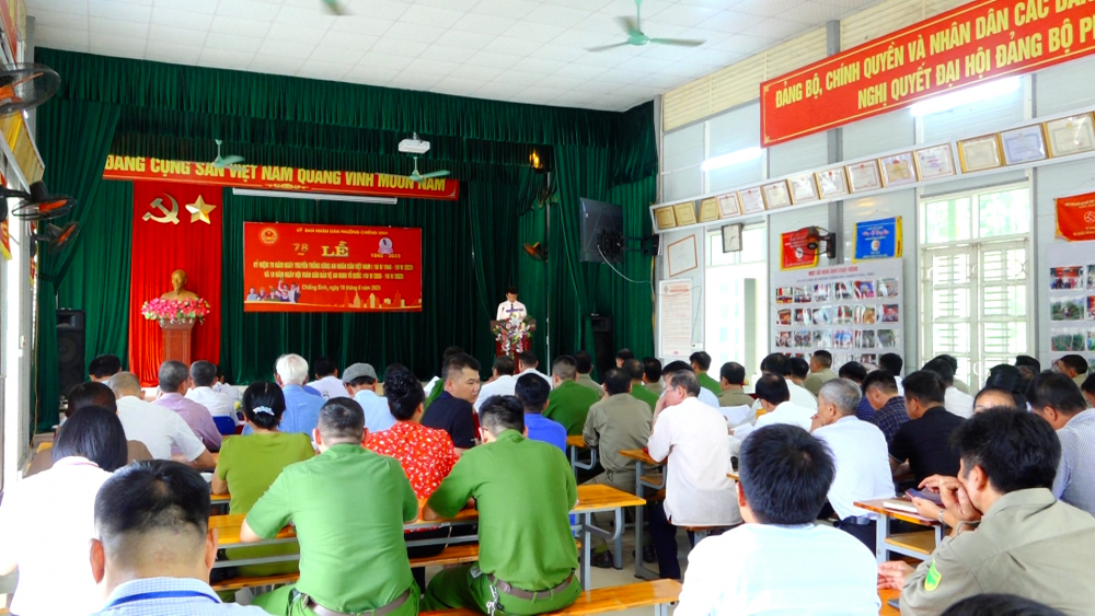 Ngày hội Toàn dân bảo vệ an ninh Tổ quốc năm 2023 phường Chiềng Sinh