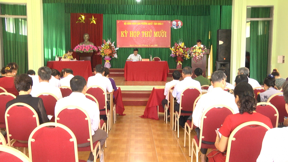 Hội đồng nhân dân phường  Quyết Tâm  nhiệm kỳ 2016-2021, đã tổ chức kỳ họp thứ 10.