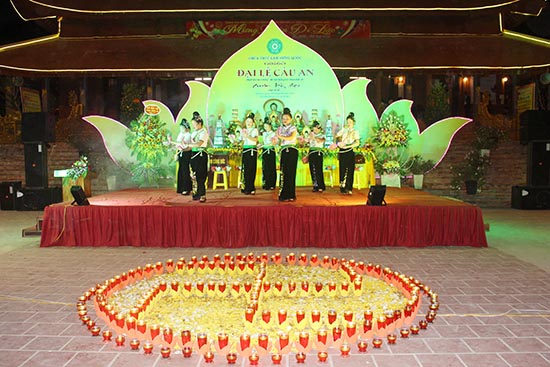 Giáo hội Phật giáo Việt Nam tỉnh tổ Đại lễ cầu an tại chùa Trúc Lâm Hưng Quốc