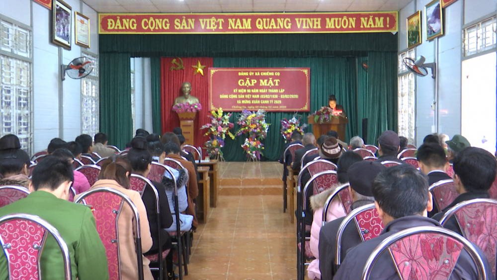  Đảng ủy xã Chiềng Cọ đã tổ chức gặp mặt kỷ niệm 90 năm thành lập Đảng cộng sản Việt Nam