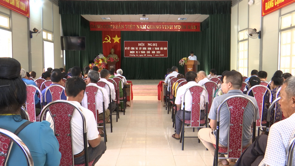 Đảng ủy phường Chiềng An tổ chức Hội nghị sơ kết công tác Đảng