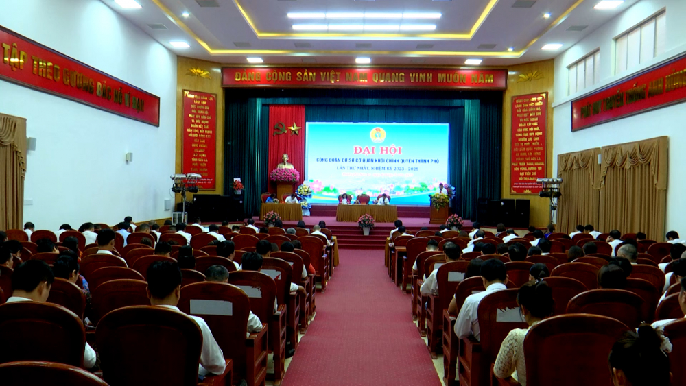 Đại hội Công đoàn cơ sở cơ quan khối chính quyền thành phố Sơn La lần thứ Nhất, nhiệm kỳ 2023-2028