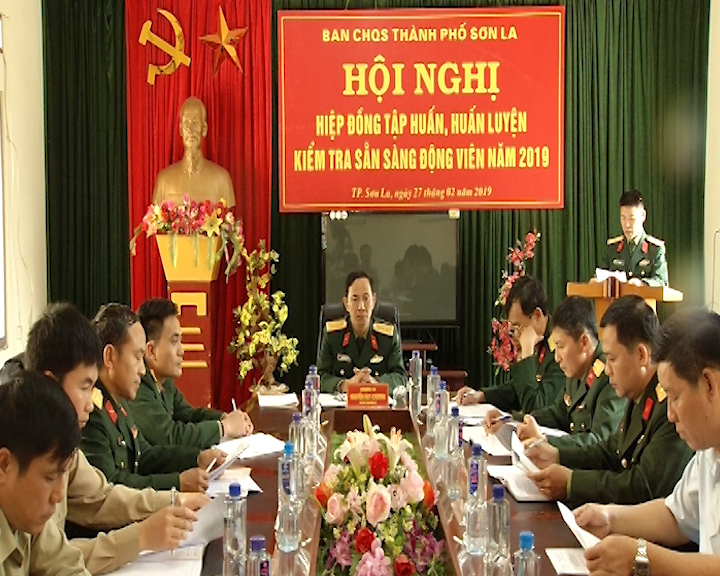 Hội nghị hiệp đồng tập huấn, huấn luyện quân nhân dự bị năm 2019