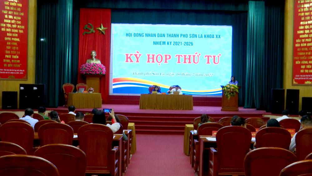 Kỳ họp thứ 4 HĐND thành phố Sơn La khóa XX Nhiệm kỳ 2021-2026