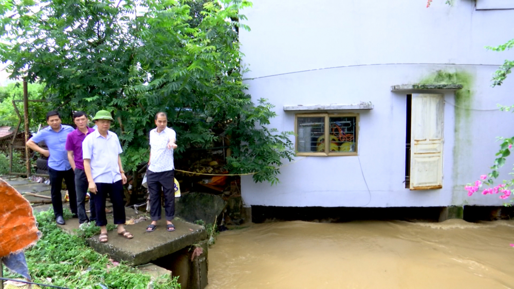 UBND thành phố Sơn La kiểm tra các công trình mương phai thoát nước chống ngập trên địa bàn