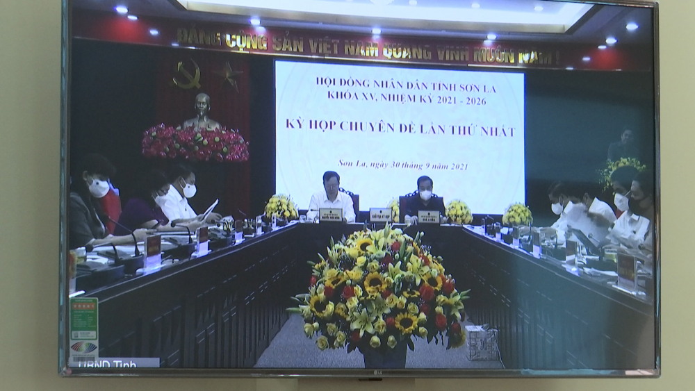 Kỳ họp chuyên đề lần thứ nhất HĐND tỉnh Sơn La khóa XV, nhiệm kỳ 2021-2026
