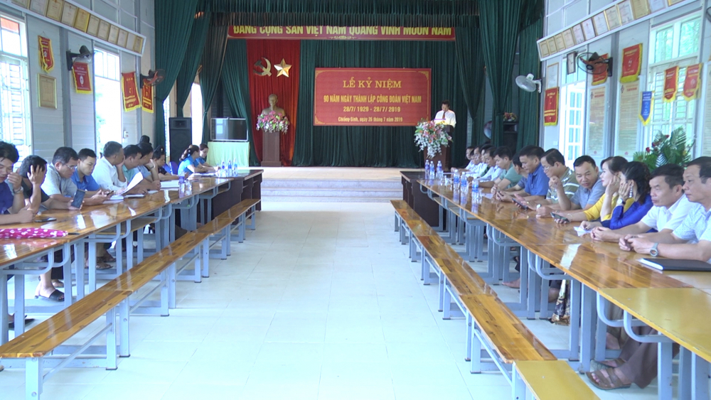 Công đoàn cơ sở phường Chiềng Sinh kỷ niệm 90 năm ngày thành lập Công đoàn Việt Nam