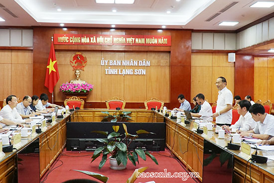 Đồng chí Phó Chủ tịch UBND tỉnh làm việc với tỉnh Lạng Sơn về đẩy mạnh tiêu thụ xuất khẩu nông sản năm 2020