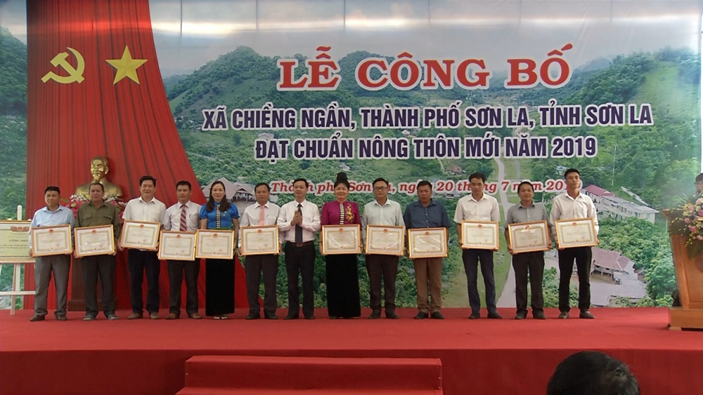 Thành phố Sơn La hoàn thành chương trình xây dựng Nông thôn mới