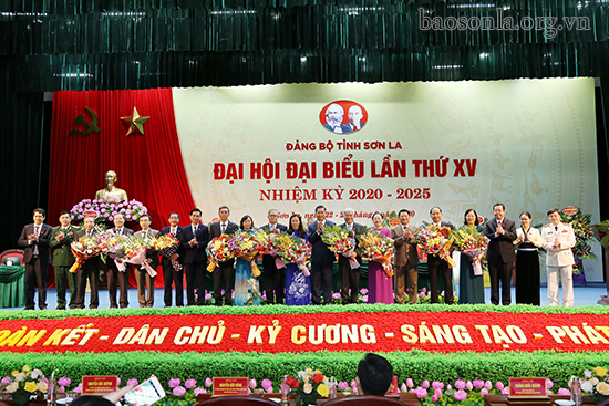 Đại hội đại biểu Đảng bộ tỉnh Sơn La lần thứ XV, nhiệm kỳ 2020-2025 thành công tốt đẹp