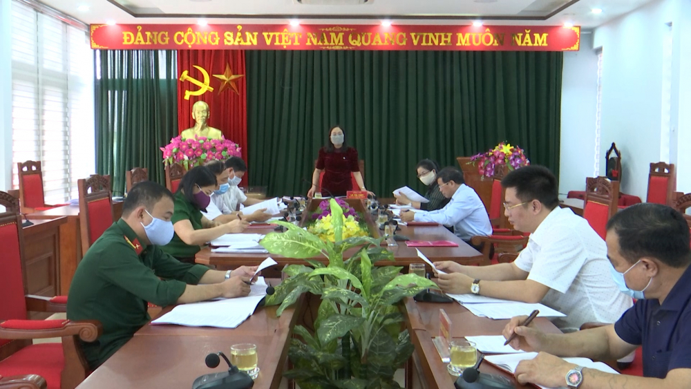 Thành ủy làm việc với Đảng ủy phường Chiêng Cơi, Chiềng An về công tác chuẩn bị đại hội