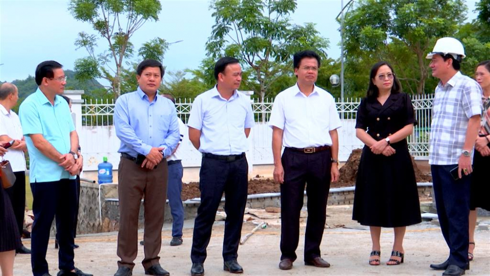Kiểm tra tiến độ các dự án xây dựng, sửa chữa, nâng cấp trường lớp học tại thành phố Sơn La