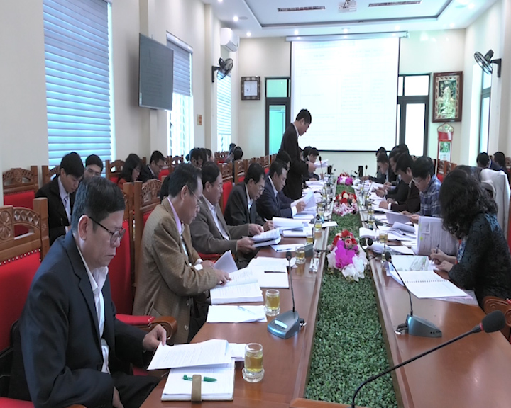 Đoàn liên ngành thẩm định đề án công nhận thành phố Sơn La đạt đô thị loại II