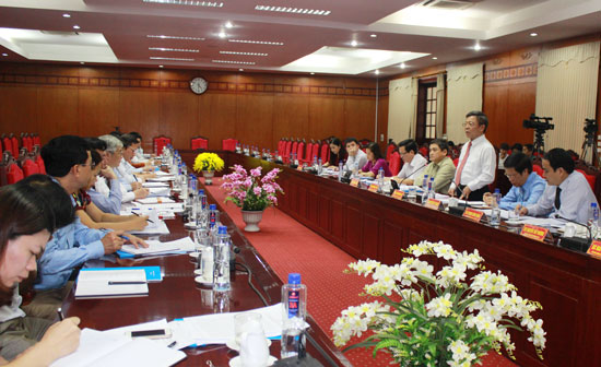 Liên minh hợp tác xã Việt Nam thăm và làm việc tại tỉnh ta