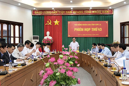 Phiên họp thứ 43, Thường trực HĐND tỉnh khóa XIV, nhiệm kỳ 2016-2021